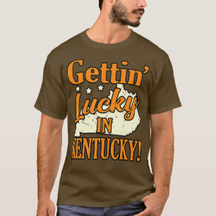 Camiseta Gettin Lucky En Kentucky