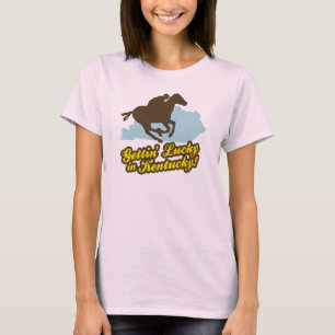 Camiseta Getting afortunado en Kentucky