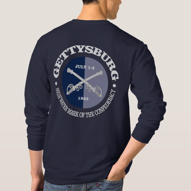 Camiseta Gettysburg (B&G) (Reverso)