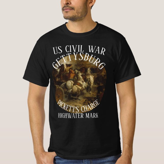CAMISETA GETTYSBURG US CIVIL WAR PICKETT'S TRUMP (Anverso)