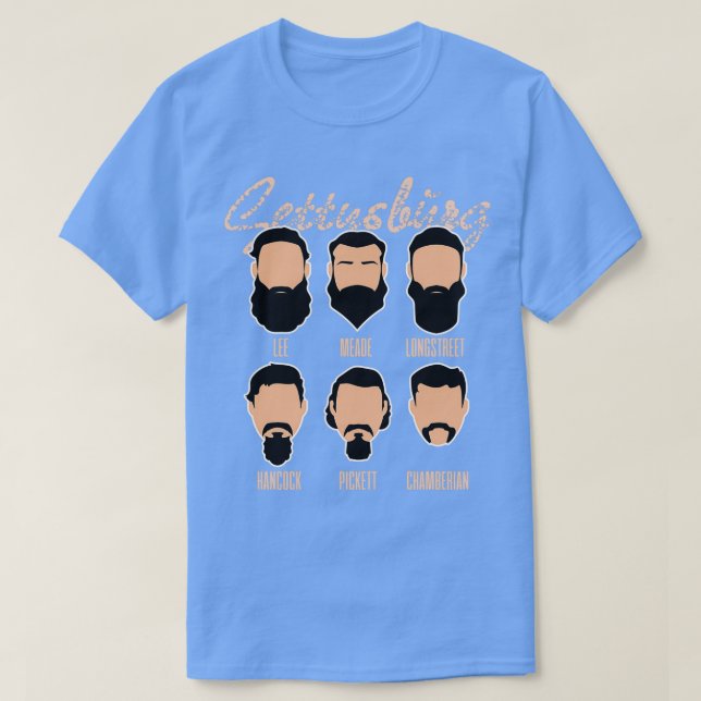 Camiseta GettysburgFunny Tipo De Pies (Diseño del anverso)