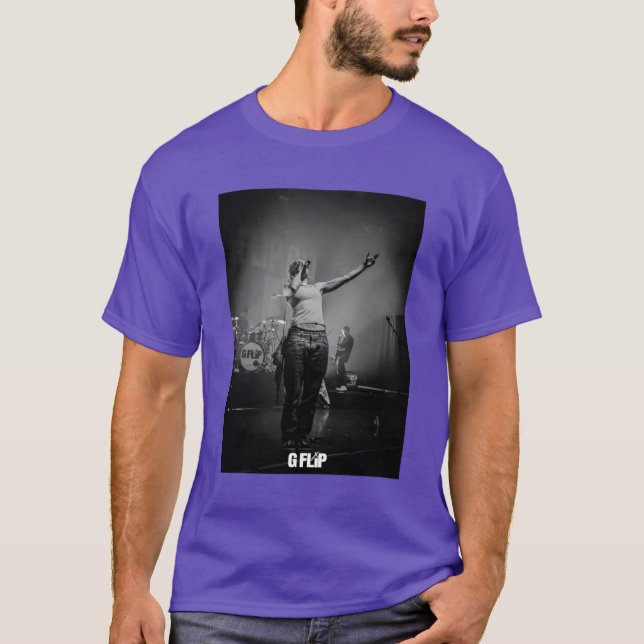 Camiseta GFLIP BW chico (Anverso)