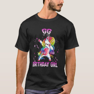 Camiseta GG de Dabbing Unicorn, Chica del Partido de Cumple