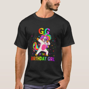 Camiseta GG del Chica del partido de cumpleaños Dabbing Uni