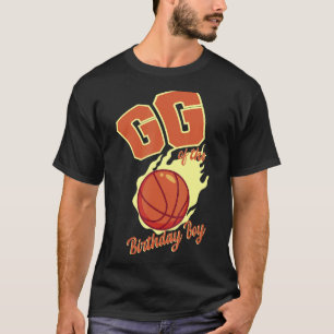 Camiseta GG Del Nacimiento Niño Familia De Baloncesto Parte