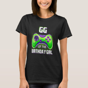 Camiseta GG del video de la familia del niño del partido de