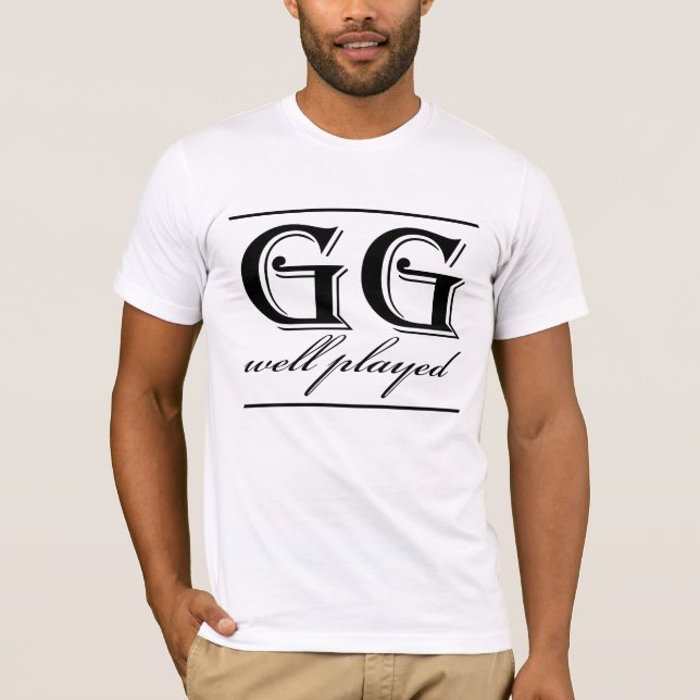 Camiseta GG jugado bien (Anverso)