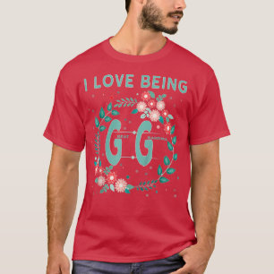 Camiseta Gg Me Encanta Ser Gigi Grandes Regalos De Abuela -