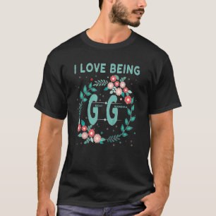 Camiseta GG Shirt Me Encanta Ser La Gran Abuela Gift