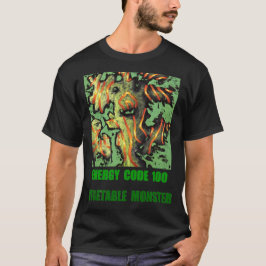 Camiseta GGAST - Código de Energía 100 - Monstruo - Camiset