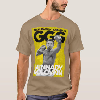 Camiseta GGG El luchador más temido en el peso medio