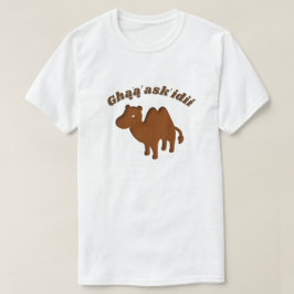 Camiseta Ghą́ ą́66askradiofrecuencia-camello en navajo