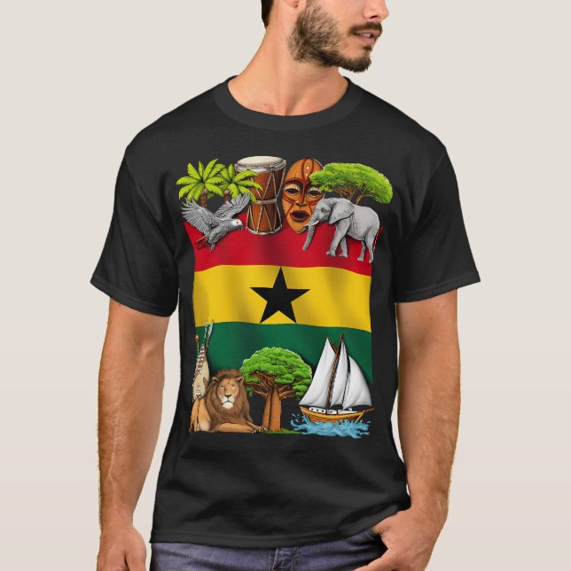 Camiseta Ghana (Anverso)