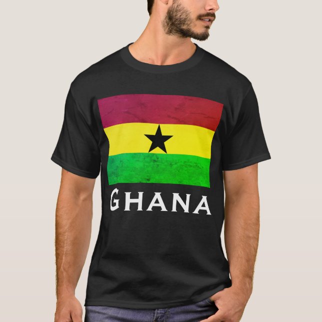 Camiseta Ghana (África occidental) (Anverso)