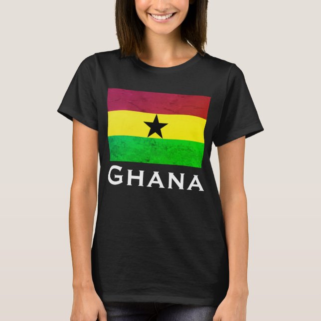 Camiseta Ghana (África occidental) (Anverso)