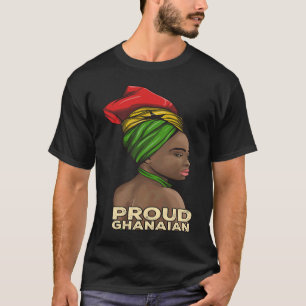 Camiseta Ghana Bandera ghanesa África Orgullosa Princesa Me