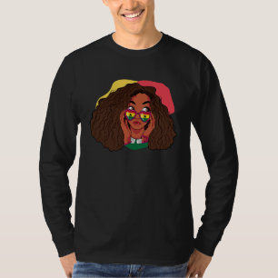 Camiseta Ghana Bandera Ghanesa África Orgullosa Princesa Re