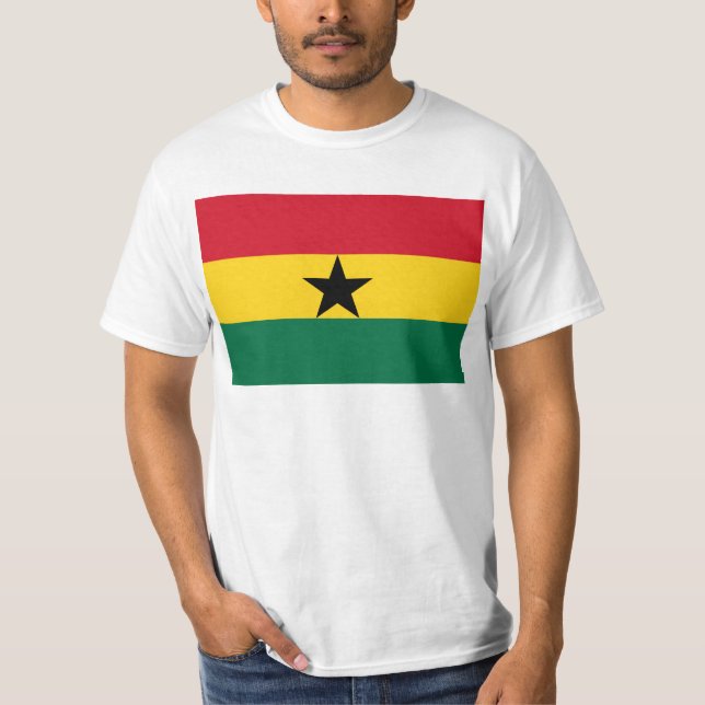 Camiseta Ghana, Ghana (Anverso)
