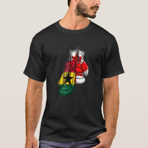 Camiseta Ghana Ghana Ghana Canadá Canadá Bandera canadiense