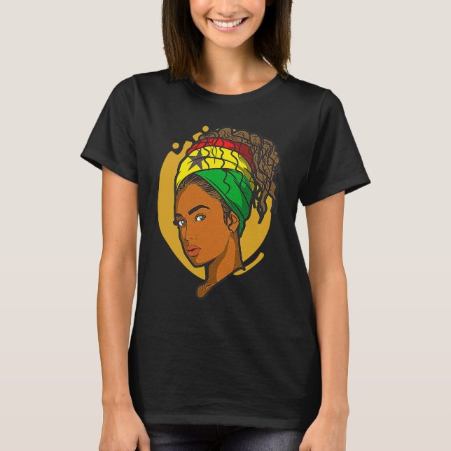Camiseta Ghana Ghanaian Flag Africa Proud Princess Queen Me (Anverso)