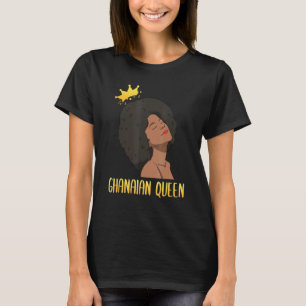 Camiseta Ghana Ghanesa África Occidental Orgullosa Princesa