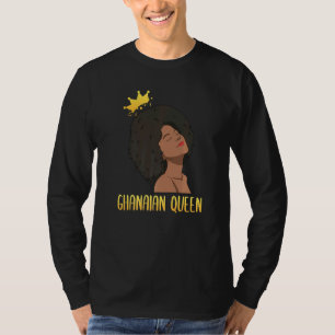 Camiseta Ghana Ghanesa África Occidental Orgullosa Princesa