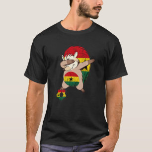 Camiseta Ghana Hedgehog Bandera Ghana Orgullo Ghanés Pie Gh
