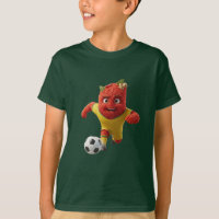 Ghana Jollof Rice Food Soccer Mascot - Group L