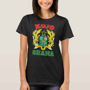 Camiseta Ghana Kojo lunes nacido Ashanti Kwa idioma