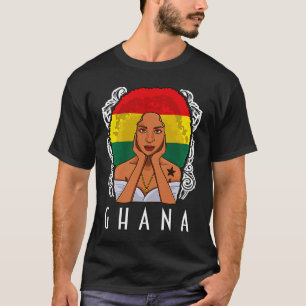 Camiseta Ghana: Mercadería de bandera ghanesa Chica