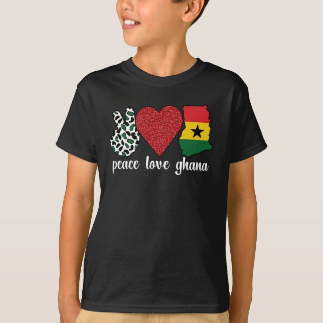 Camiseta Ghana: Orgulloso ghanés remueve patrimonio ghanés (Anverso)