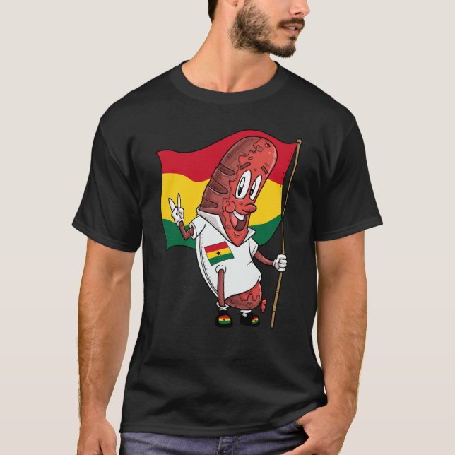 Camiseta Ghana Pork Roasting Sausage (Anverso)