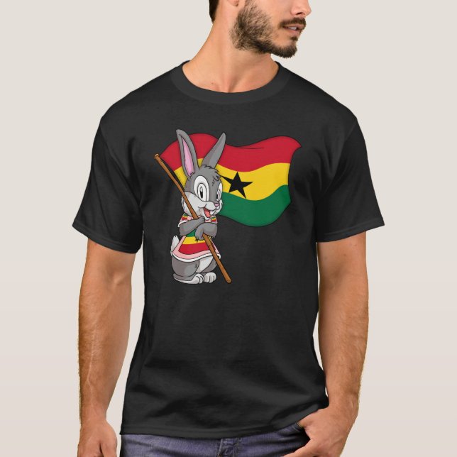 Camiseta Ghana Rabbit (Anverso)