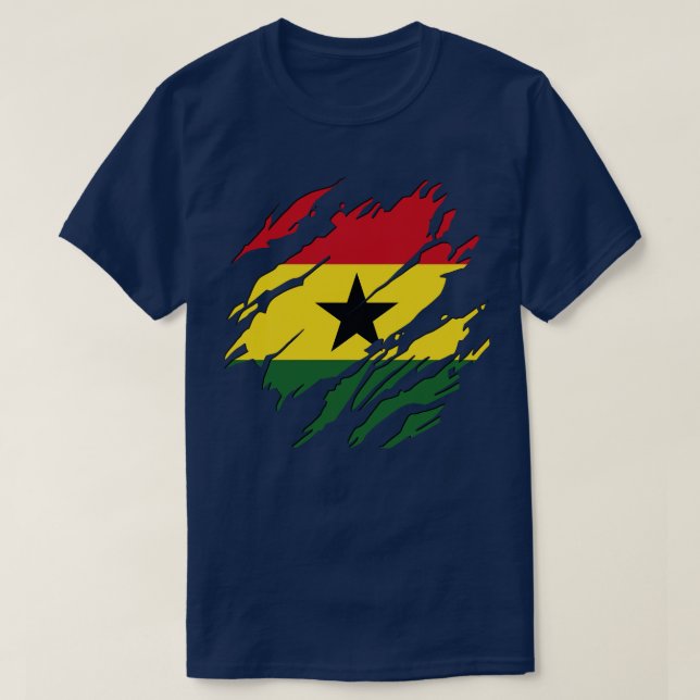 Camiseta Ghana siempre (Diseño del anverso)