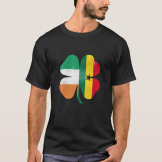 Camiseta Ghanaian Irish Shamrock Ghana Ireland St. Patrick