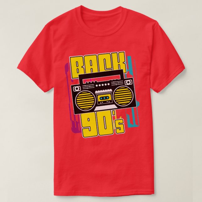Camiseta ghetto Blaster (Diseño del anverso)