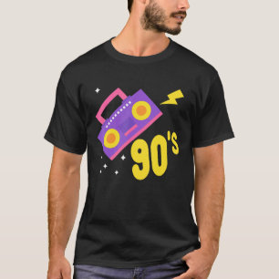Camiseta Ghetto Blaster de vuelta a la investigación de rap
