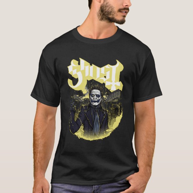 Camiseta Ghost Â€"Airship Firestorm (Anverso)