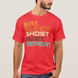 Camiseta Ghost Amantes Paranormales Comer Ghost Hun