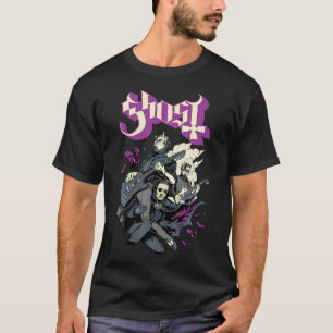 Camiseta Ghost Bats Y Banda