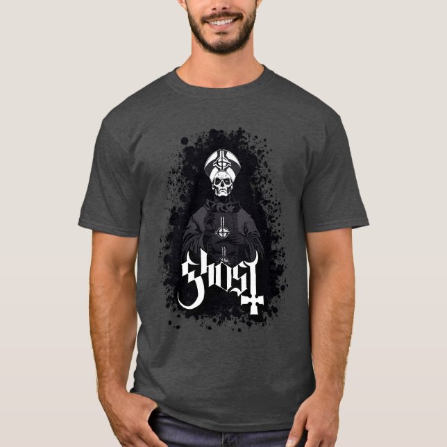 Camiseta Ghost BC Swedish Heavy Metal 666 Fan Shirt (Anverso)