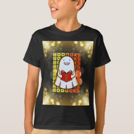 Camiseta Ghost Boo Books Funny Halloween
