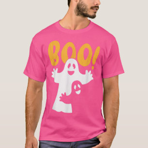 Camiseta Ghost Boo Lazy Halloween disstume gracioso Espírit