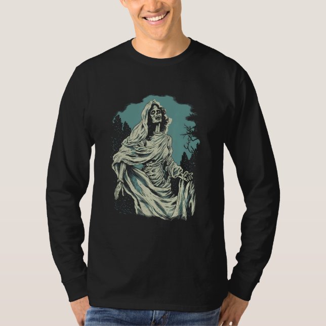 Camiseta Ghost Bride La Llorona by Haunted Horror Halloween (Anverso)