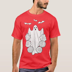 Camiseta Ghost Bride Lazy Halloween Disstume Funny Spirit G