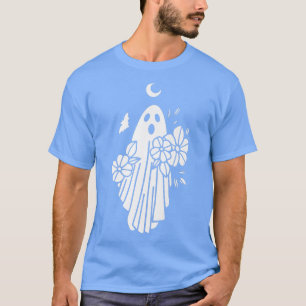 Camiseta Ghost Bride Lazy Halloween Disstume Funny Spirit G
