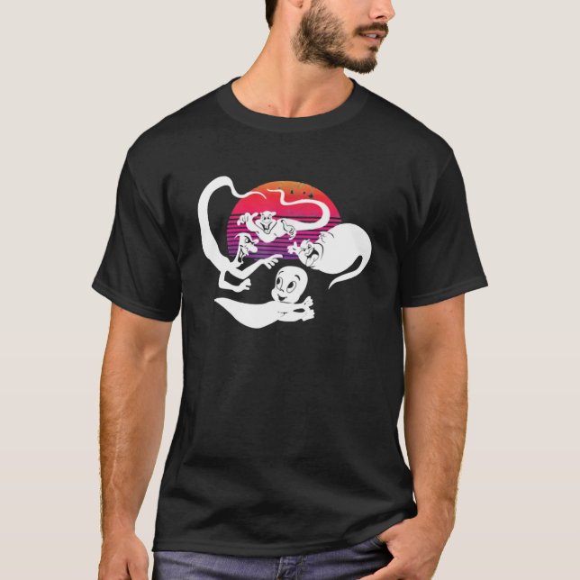 Camiseta Ghost Caspers Funny Happy Halloween (Anverso)
