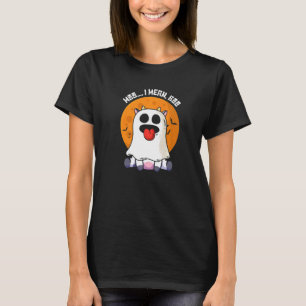 Camiseta Ghost Cow Moo Me Refiero A Boo Pumpkin Moon Hallow