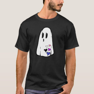 Camiseta Ghost de Orgullo de Genderfluido