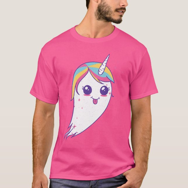 Camiseta Ghost de unicornio (Anverso)